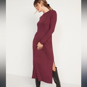 Old navy rib knit maxi dress